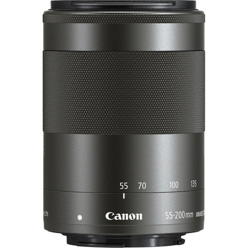 Canon EF-M 55-200mm f/4.5-6.3 IS STM (Black)